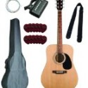 Fender Starcaster Acoustic Natural Guitar Kit