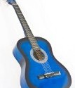 New Blue Acoustic Guitar W/ Accessories Combo Kit Beginners