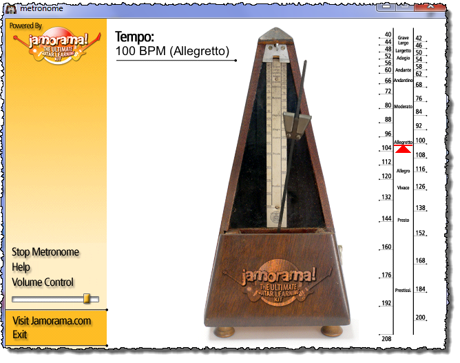 Jamorama Metronome Screenshot